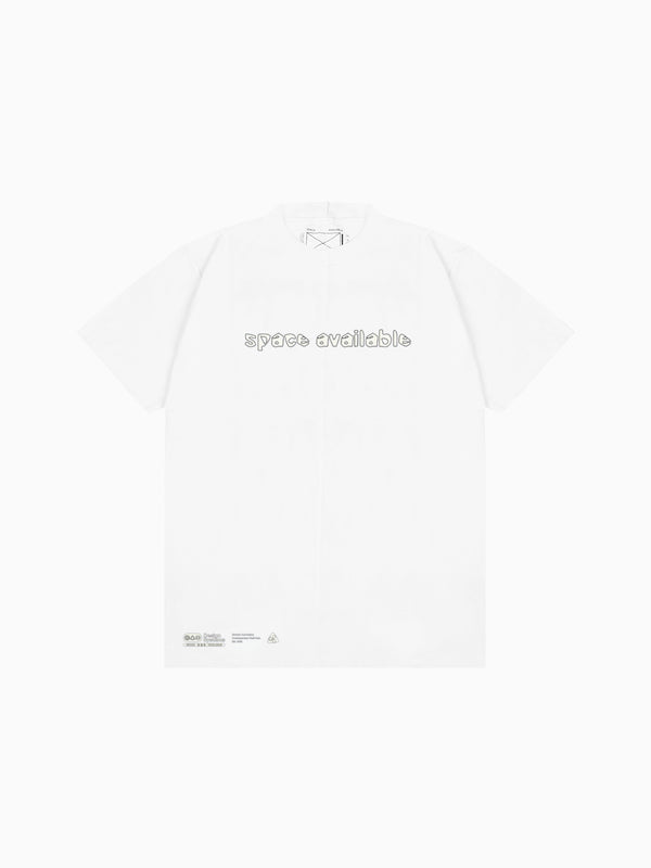 space available Radical Logo Tee White