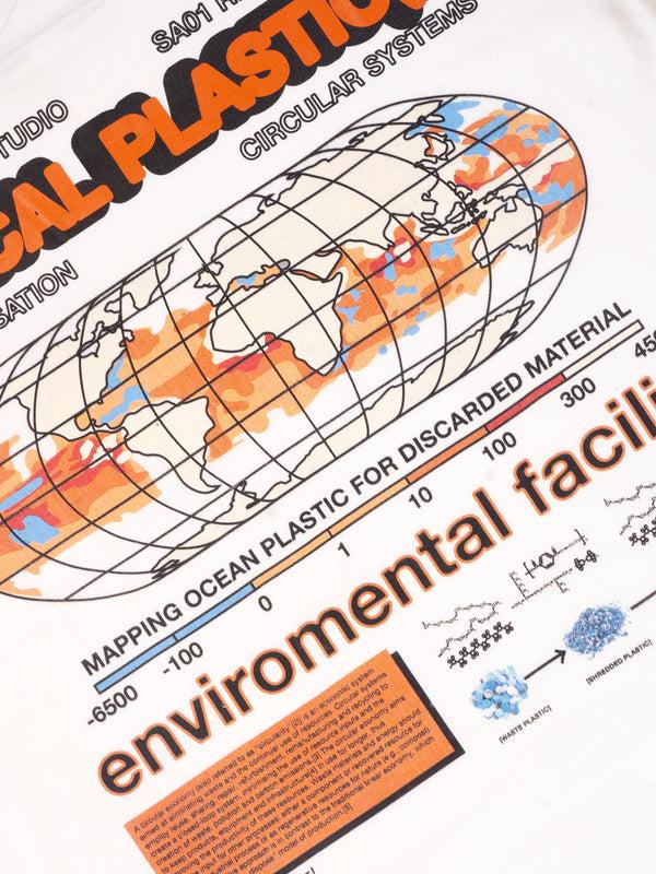 Space Available Radical Plastic Tee White