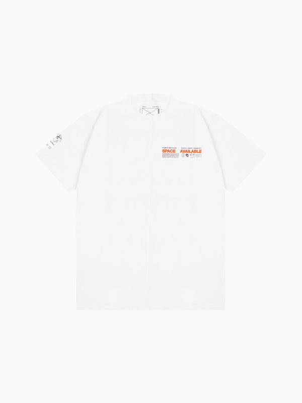 space available Radical Plastic Tee White