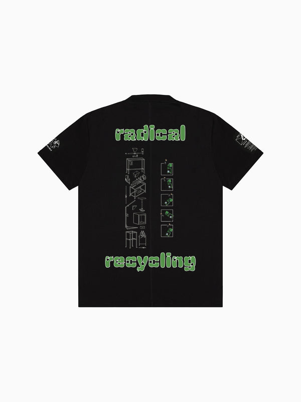 Space Available Radical Recycling Tee Black