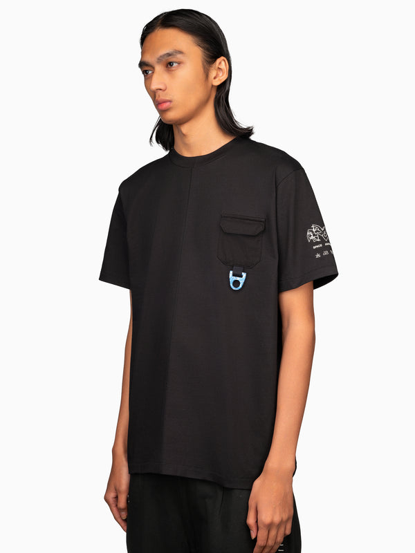 Space Available Radical Recycling Tee Black