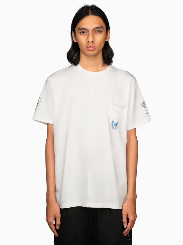 Space Available Radical Recycling Tee White