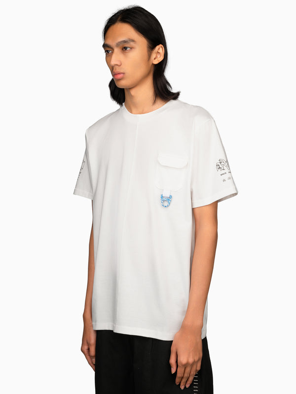 Space Available Radical Recycling Tee White