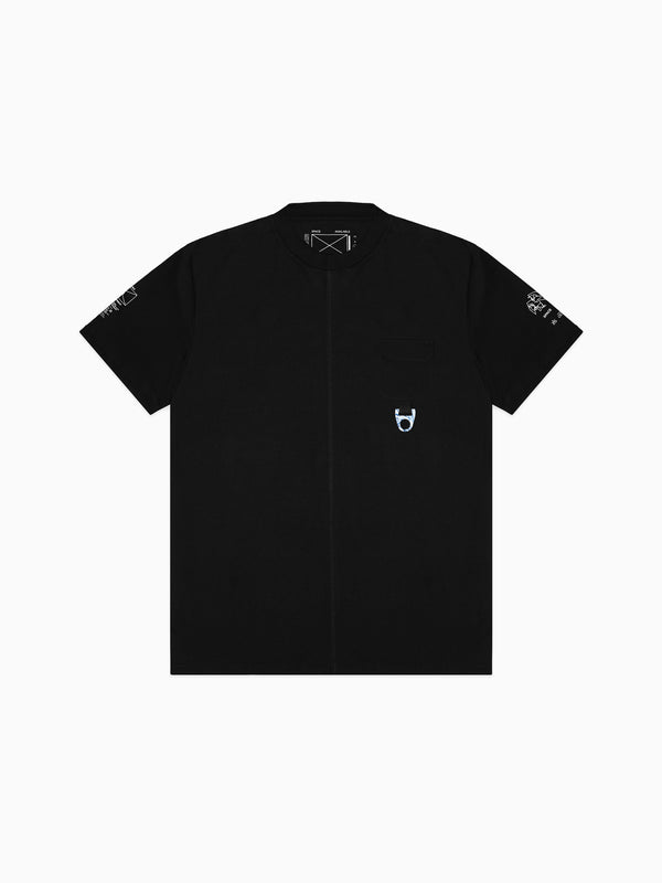 space available Recycling Machine T-shirt Black