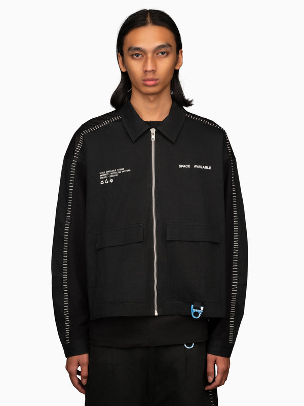 Space Available Recycling Team Jacket Black