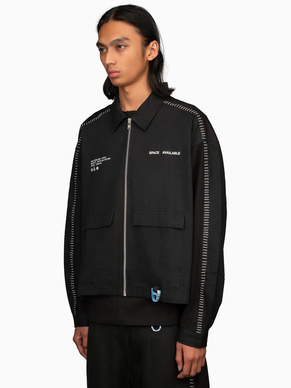 Space Available Recycling Team Jacket Black