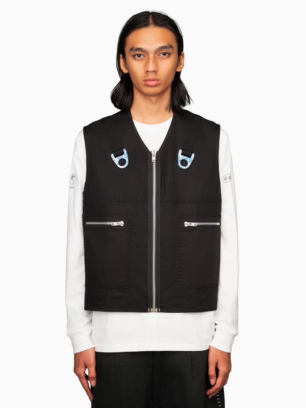 Space Available Recycling Utility Vest Black