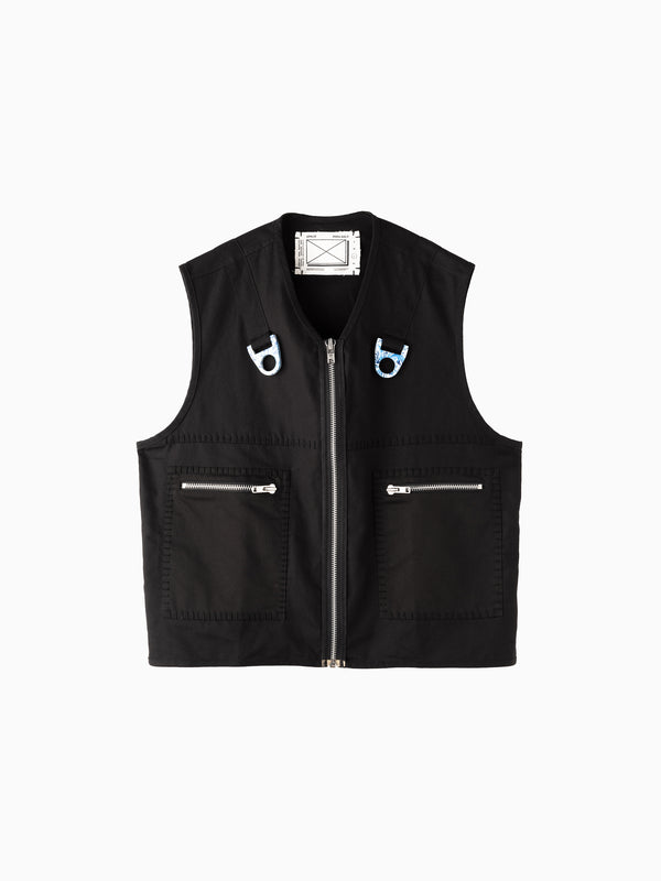 space available Recycling Utility Vest Black