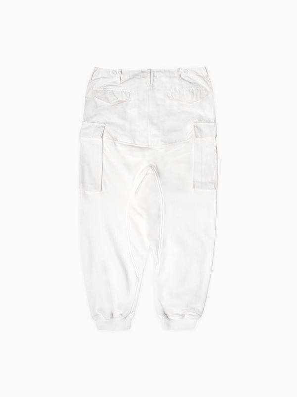 Space Available Recycling Work Pants White