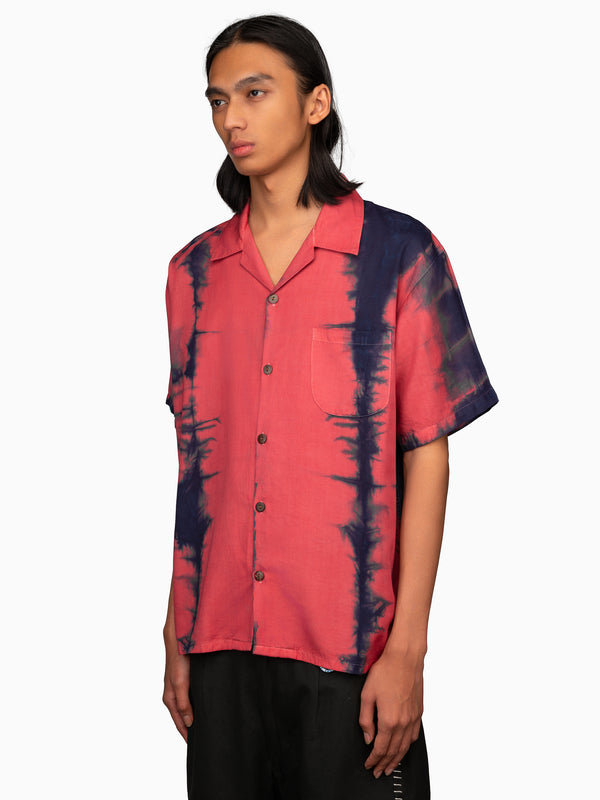 Space Available Ritual Shirt Tie Dye Red