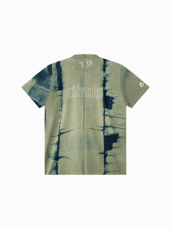 space available Ritual Tie Dye Tee Green