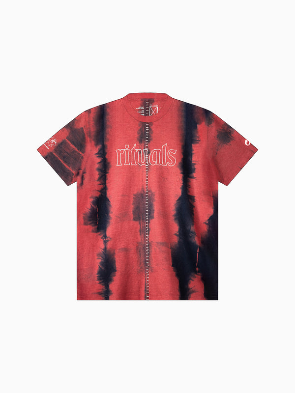 space available Ritual Tie Dye Tee Red