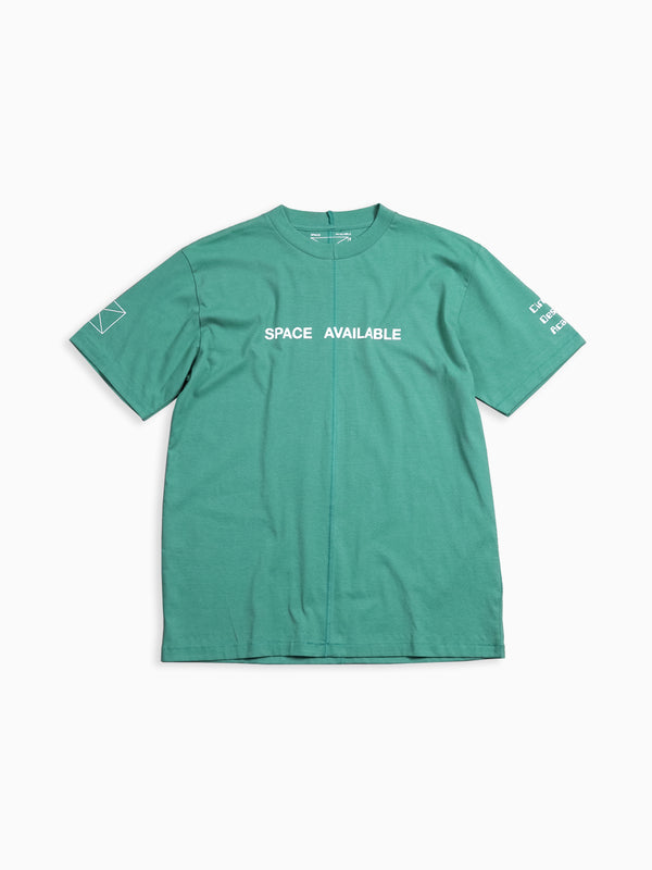 space available SA LOGO T-SHIRT GREEN