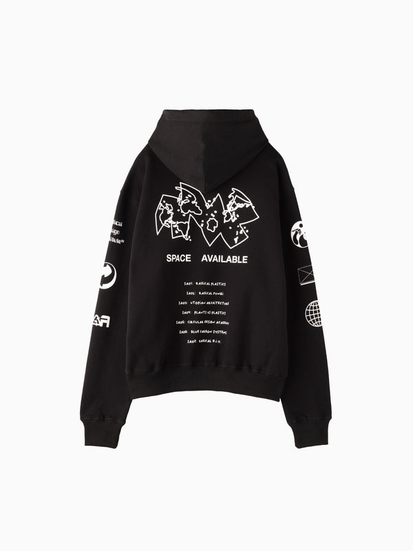 Space Available SA Studio Hoodie Black