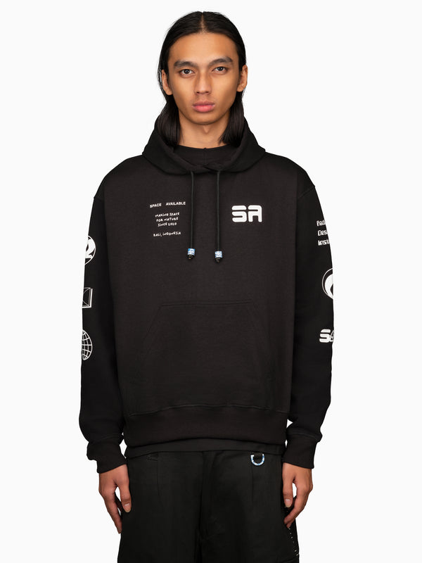 Space Available SA Studio Hoodie Black