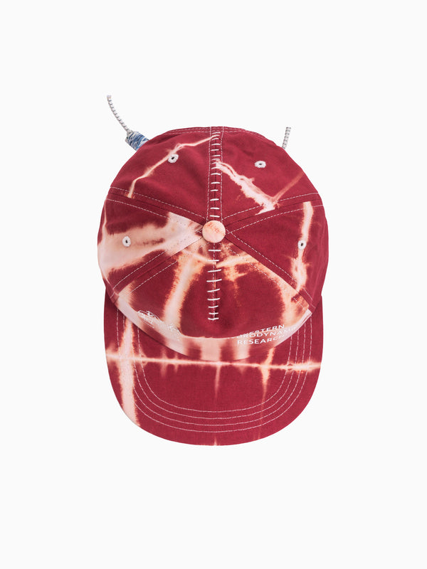 Space Available SA X WHR Cap Tie Dye Red