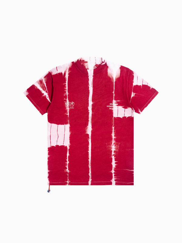 space available SA x WHR Logo Tee Tie Dye Red