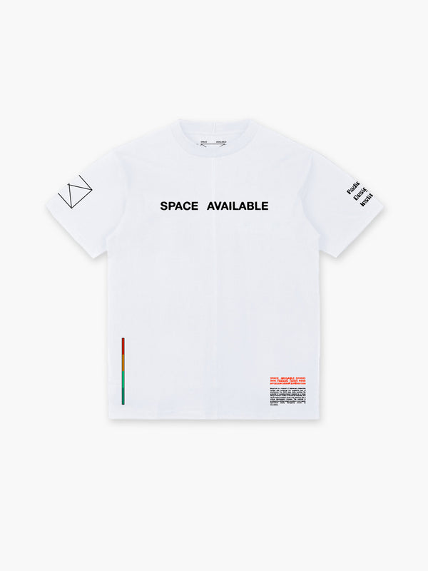 space available SA03 Logo T-shirt White