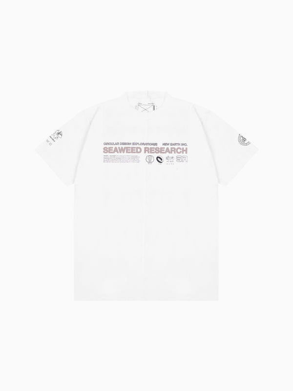 space available Seaweed Research Tee White