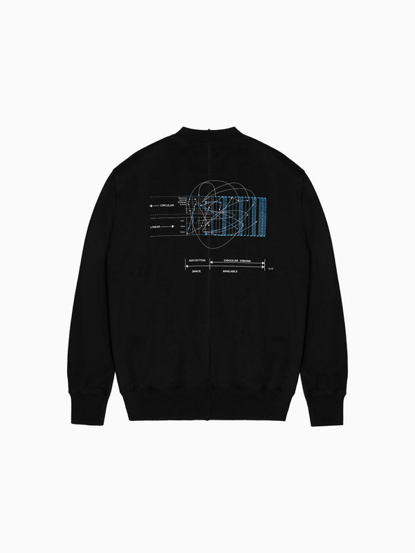 Space Available System Dynamics Crew Sweat Black