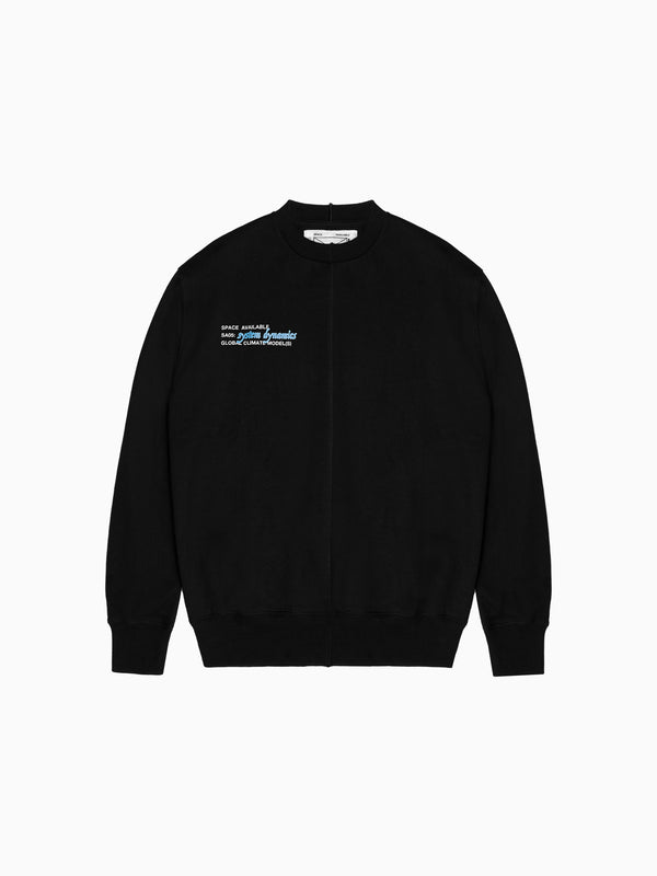 space available System Dynamics Crew Sweat Black