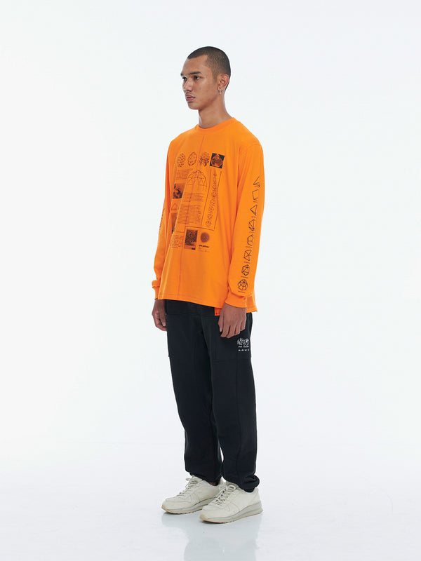 Space Available Upcycled Dome T Orange