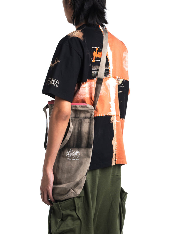 Space Available Upcycled Plant Dye Sling Bag