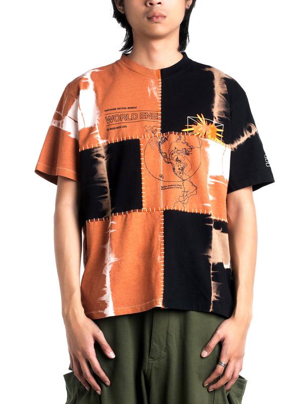 Space Available Upcycled Plant Dye Tee Orange