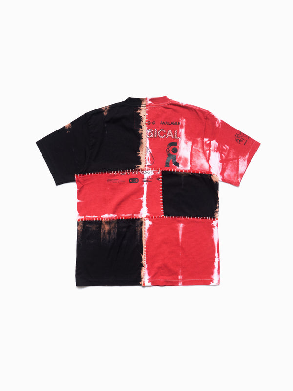 Space Available Upcycled Plant Dye Tee Red