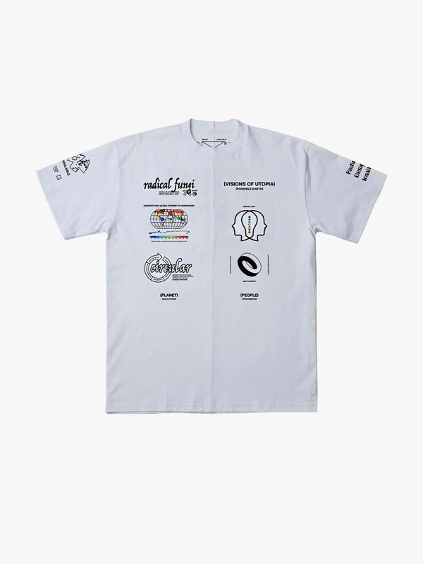 space available Upcycled Utopia T White