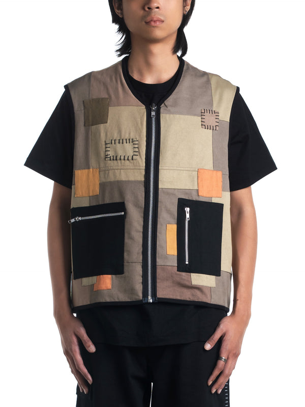 Space Available Utility Patch Vest Multi
