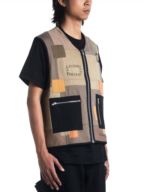 Space Available Utility Patch Vest Multi