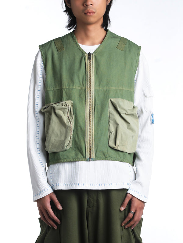 Space Available Utility Vest Green