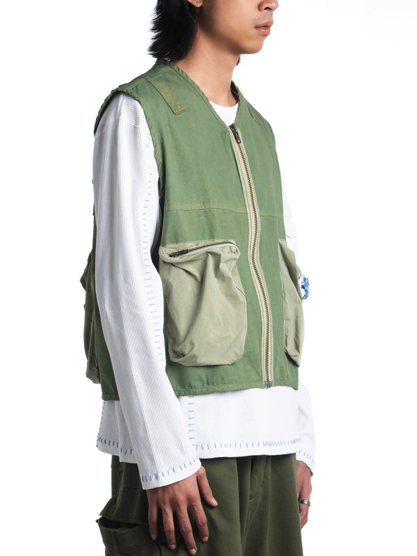 Space Available Utility Vest Green