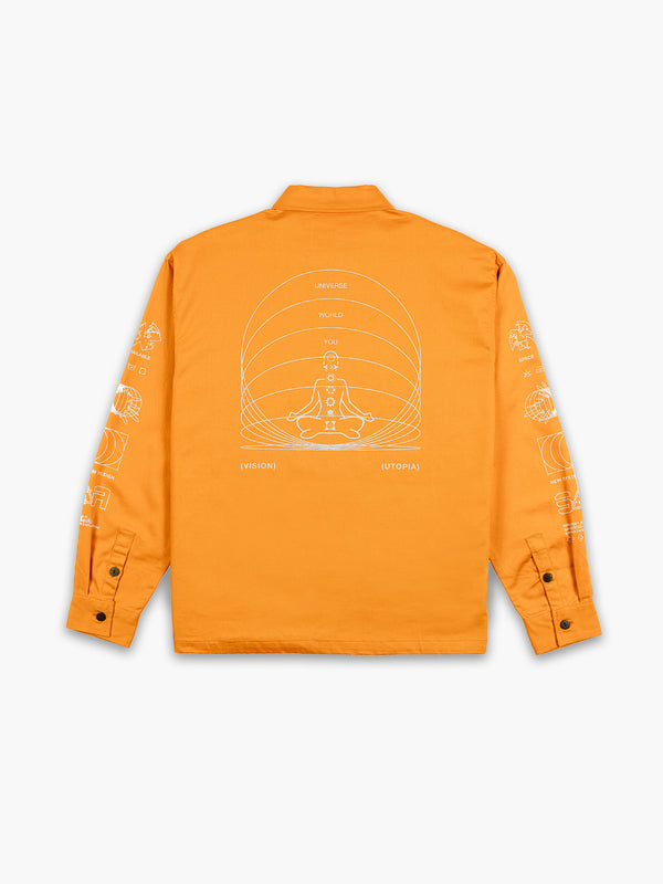 Space Available Utopia Work Jacket Orange