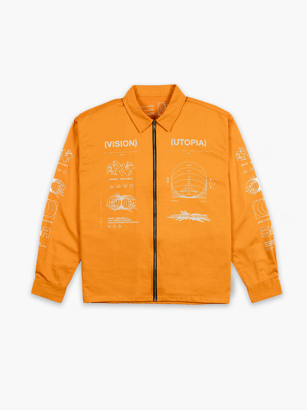 space available Utopia Work Jacket Orange