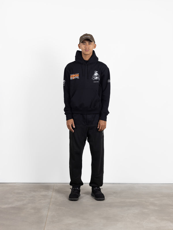 Space Available Utopian Architecture Hoodie Black