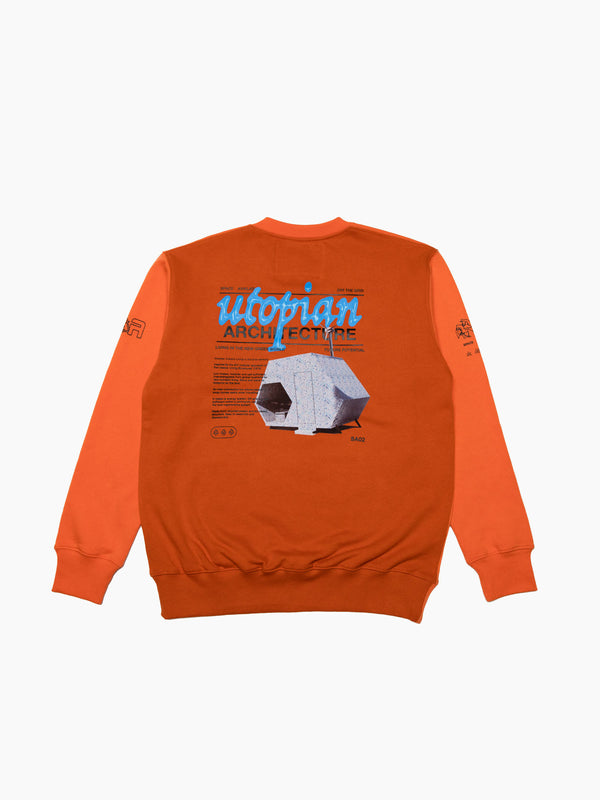 Space Available Utopian Architecture Sweat Orange