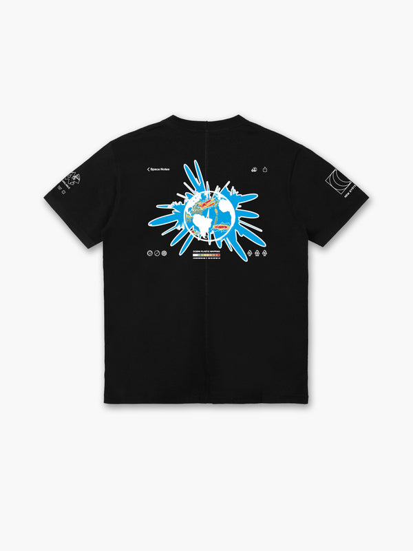 Space Available Utopic States T-Shirt Black