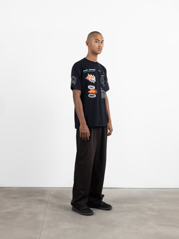 Space Available Utopic States T-Shirt Black