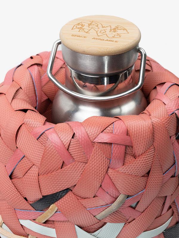 Space Available Woven Water Bottle Holder Set