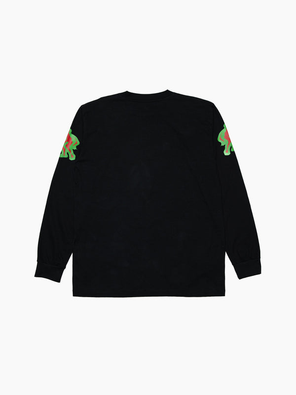 Space Available Utopia Dreams Long Sleeve T-Shirt Black