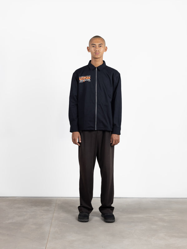 Space Available Utopian Architecture Work Jacket Black