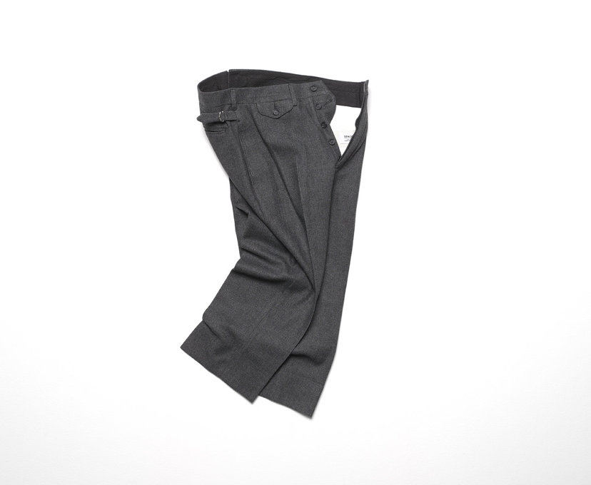 Spalwart Coaches Wool Pants Dark Grey