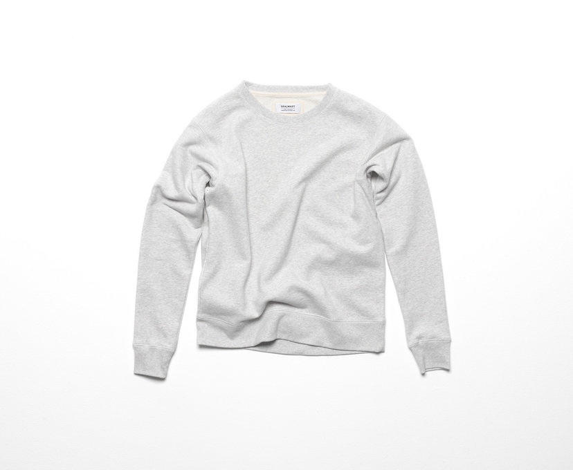 Spalwart Team Crew Sweatshirt   White Melange