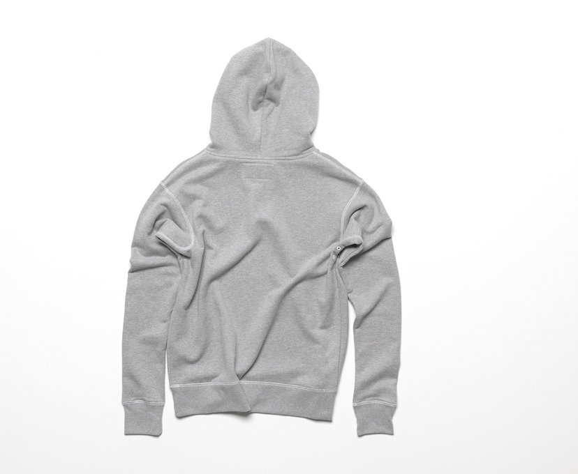 Spalwart Team Hood Sweatshirt   Grey Melange