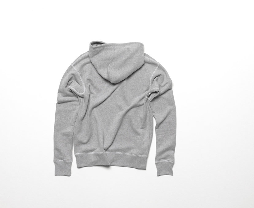 Spalwart Team Hood Sweatshirt   Grey Melange