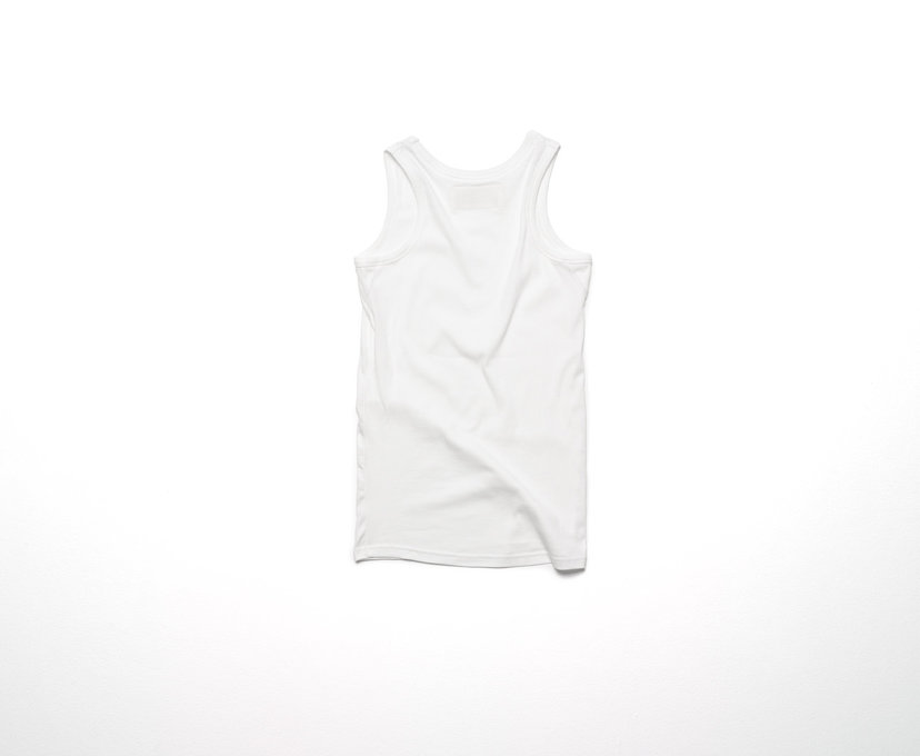 Spalwart Team Premium Ribbed Vest White