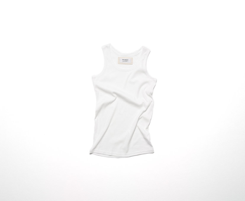 Spalwart Team Premium Ribbed Vest   White