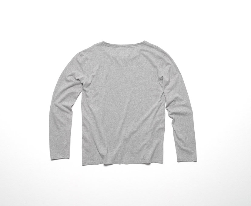 Spalwart Team Premium T-Shirt L/S Grey Melange